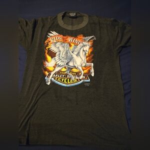 Vintage thin Harley Davison tshirt